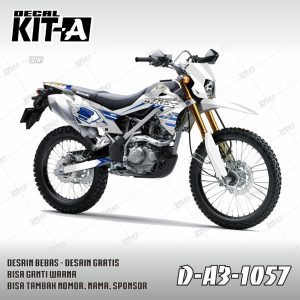 Putih Biru Racing Simpel