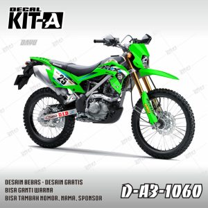 Hijau Kombinasi Hitam Putih