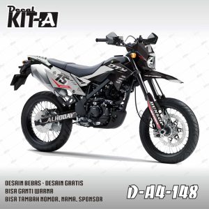 Supermoto Elegan Hitam Abu