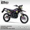 Supermoto Extreme Hitam Pink