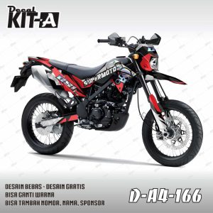 Supermoto Diamod Merah Silver
