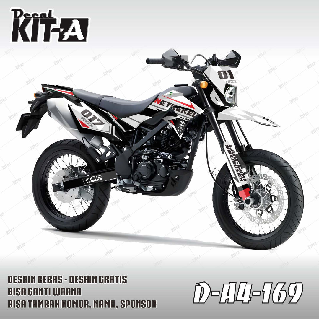 Supermoto Hitam Putih