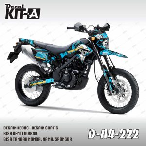 Biru Tengkorak Cross