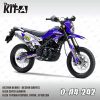 Supermoto Biru Putih