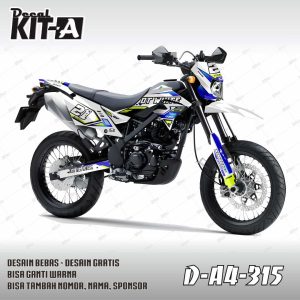 Supermoto Putih Biru