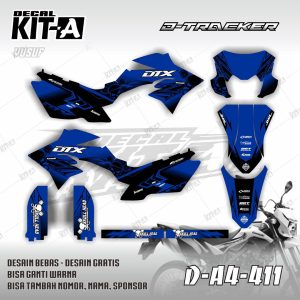 Street Race Biru Hitam-1