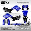 Racing Gradasi Hitam Biru