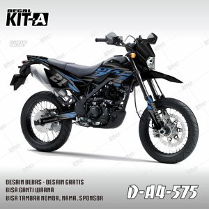 Street Race Hitam Biru Abu2