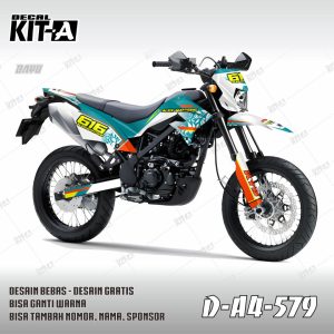 Putih Kombinasi Orange Hijau Sea