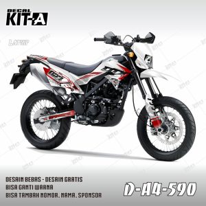 Putih Merah Abu Racing