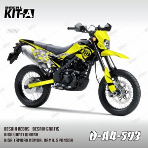 Racing Kuning Hitam Putih