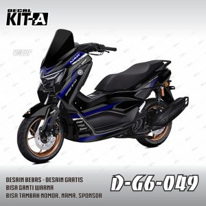 simple hitam abu2 biru