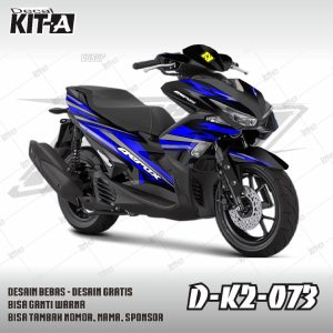 Super Sharp Hitam Biru