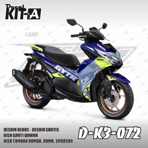 Biru Hijau Stabilo Racing