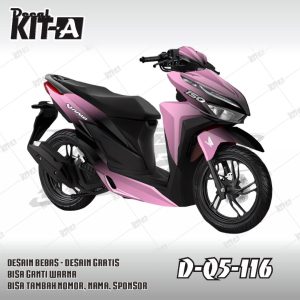 Gradasi Pink Hitam