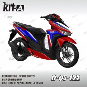 Bayu Merah Lis Biru Hitam Putih