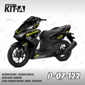 Techno Grid Hitam Kuning