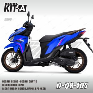 Biru Lis Magenta Silver