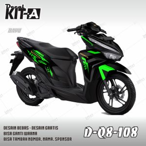 Hitam Kombinasi Hijau