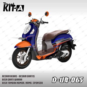 Streetrace Biru Orange