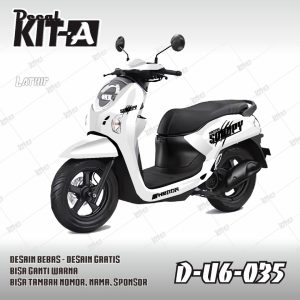 Striping Scoopy Simpel