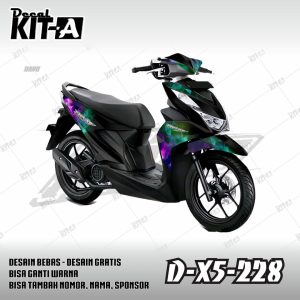 HITAM DIAGONAL 3D WARNA UNGU HIJAU KUNING