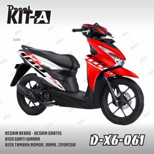Beat Street 2024 MERAH KOMBINASI HITAM PUTIH