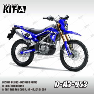 Crf Racing Livery Biru
