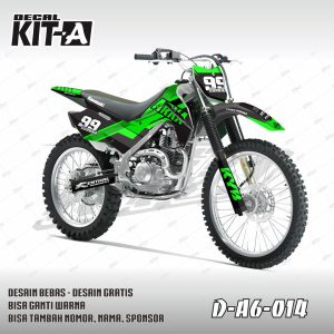 Street Race Hitam Hijau