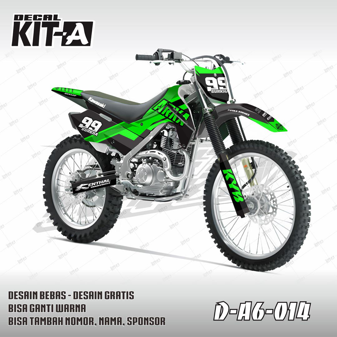 Street Race Hitam Hijau