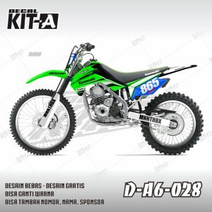 Hijau Kombinasi Hitam Biru Putih