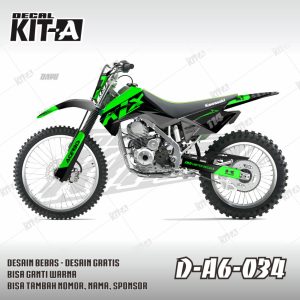 Hitam Kombinasi Hijau Silver