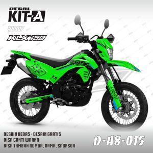 Grafis Hijau Lis Hitam