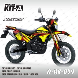 Sm Abstrak Merah Kuning