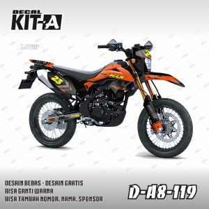 Orange Hitam Kombinasi