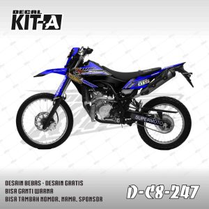 Biru Racing Tengkorak Dayak