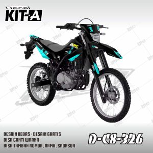 Desain Minimalis Warna Biru Cerah