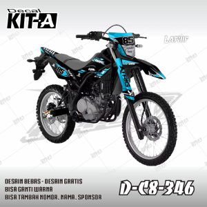 Biru Hitam Api Kombinasi