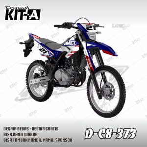 Biru Merah Putih Racing Keren