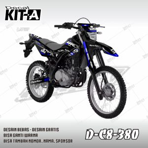 Hitam Biru Abu Racing