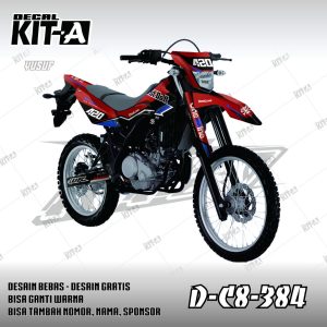 Racing Tri Color Merah Biru Hitam