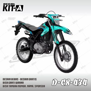 Simple Hitam Tosca Muda