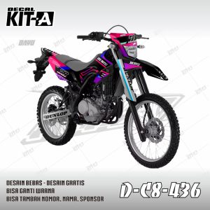 Hitam Kombinasi Pink Ungu