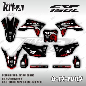 One One Nine Hitam Merah