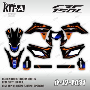 Hitam Orange Biru