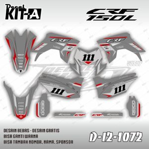 Grafis Abu2 Lis Merah