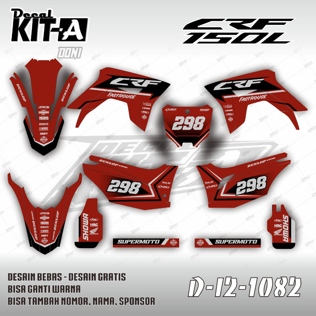 Graphic Merah Tua Maroon