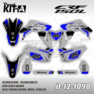 Grafis Abu2 Hitam Biru