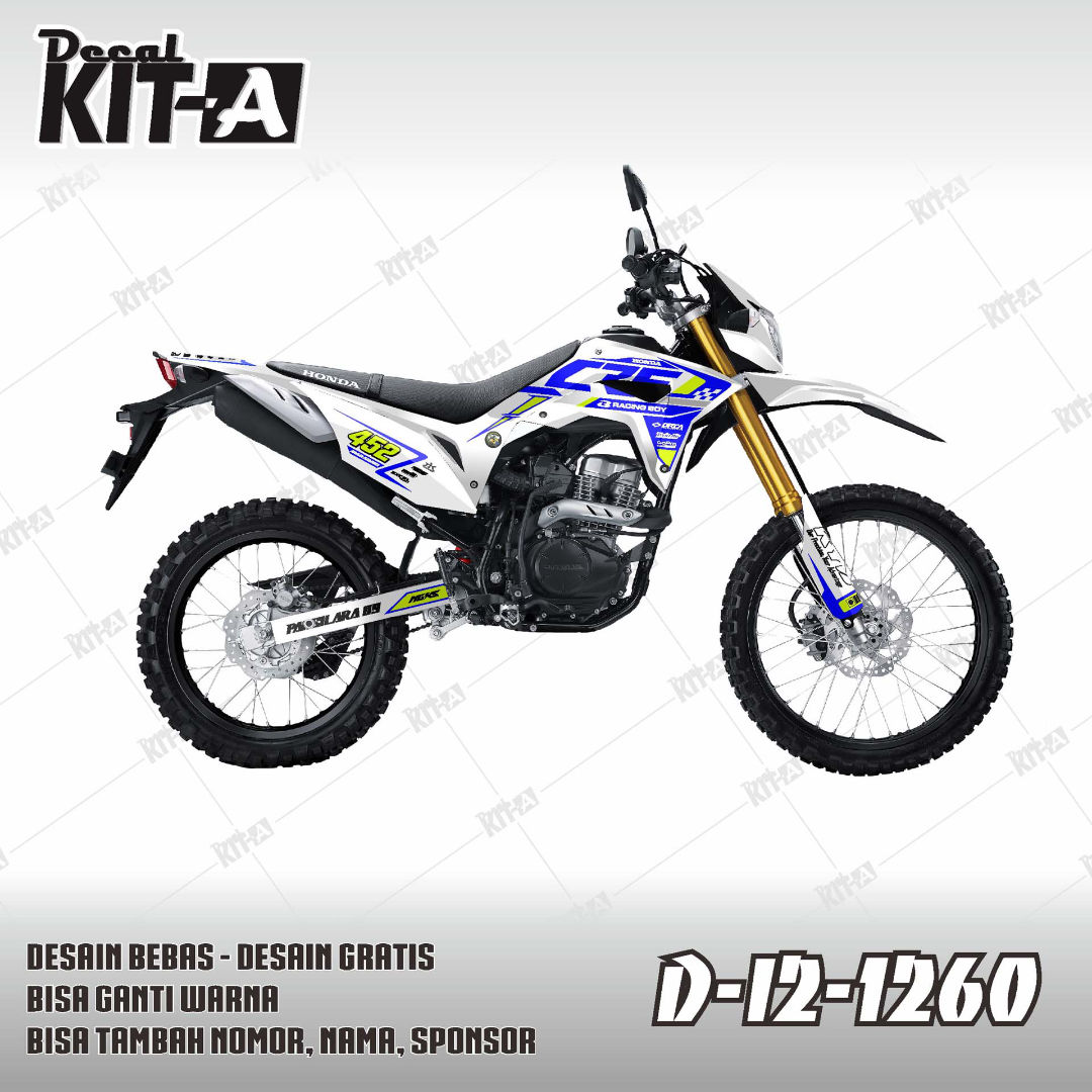 Putih Biru Hijau Stabilo