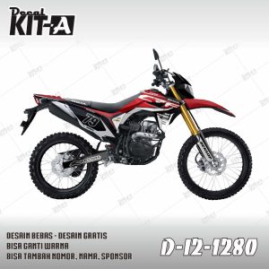 Racing Honda Merah Hitam